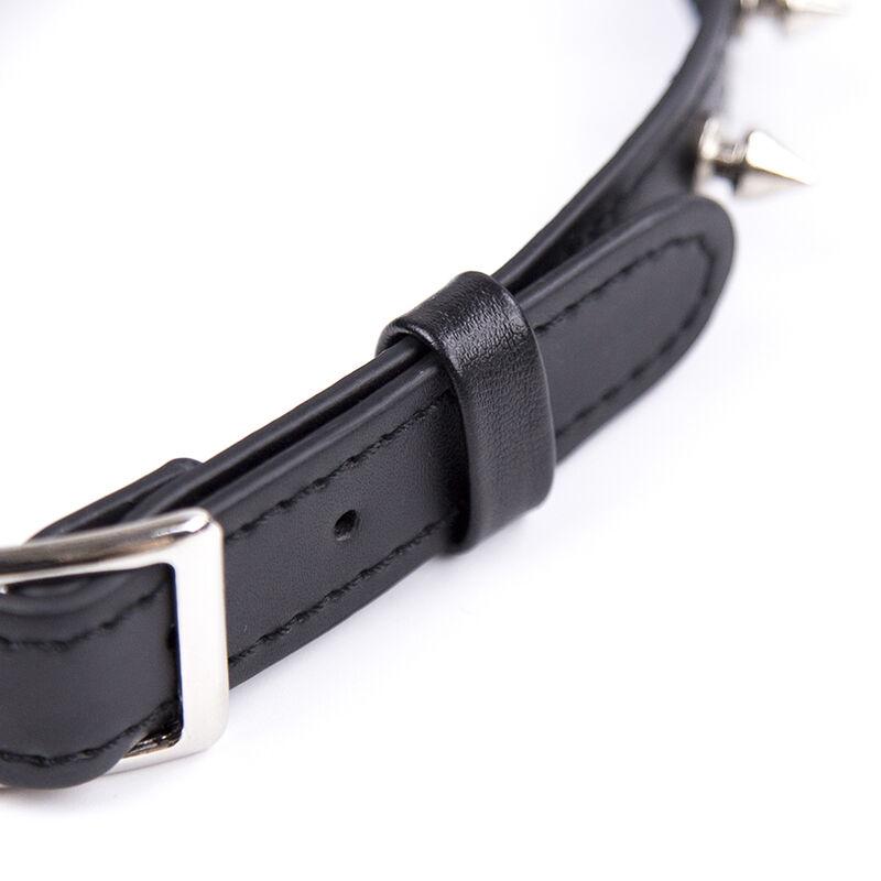 Ohmama Fetish Collar Spikes Punk Collar 4