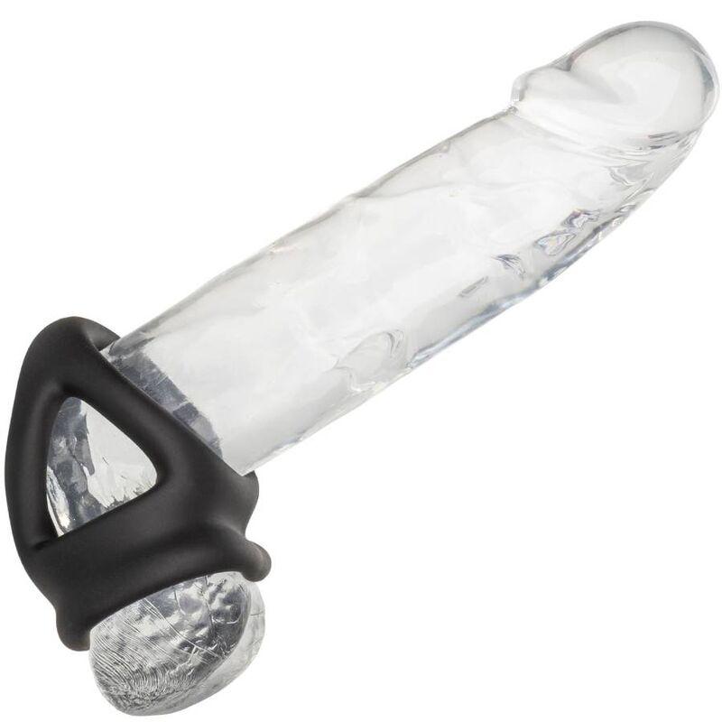 California Exotics - Alpha Dual Cage Ring Black 10