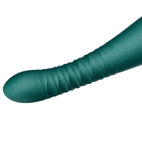 Zalo - King Vibrating Thruster Turquoise Green