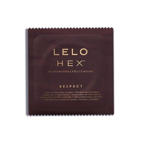 Lelo - Hex Condoms Respect XL 1 kus - Kondómy (Pôvodná Cena €2,99)