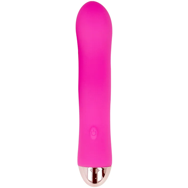 Dolce Vita Rechargeable Vibrator Two Pink 10 Speeds