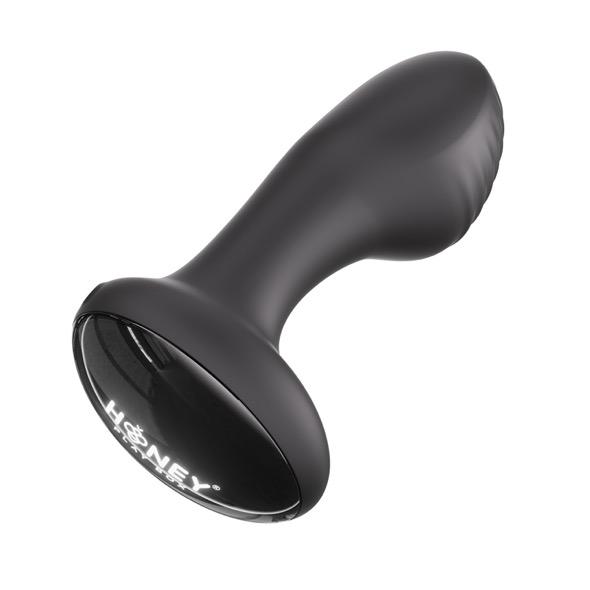 Honeyplaybox - Frenzy-Pressure Sensing App-Controlled Rotating Butt Plug Black