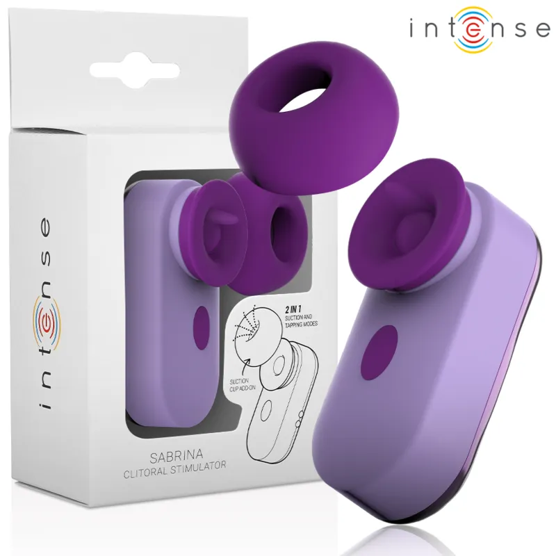 Intense - sabrina clit stimulator purple