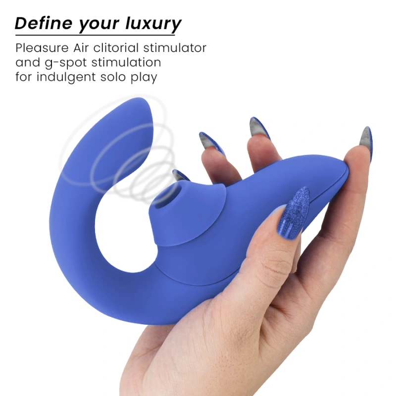 Womanizer - blend rabbit vibrator stimulator vibrant blue 2