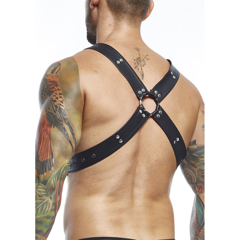 Mob - dngeon black harness belt one size x 3