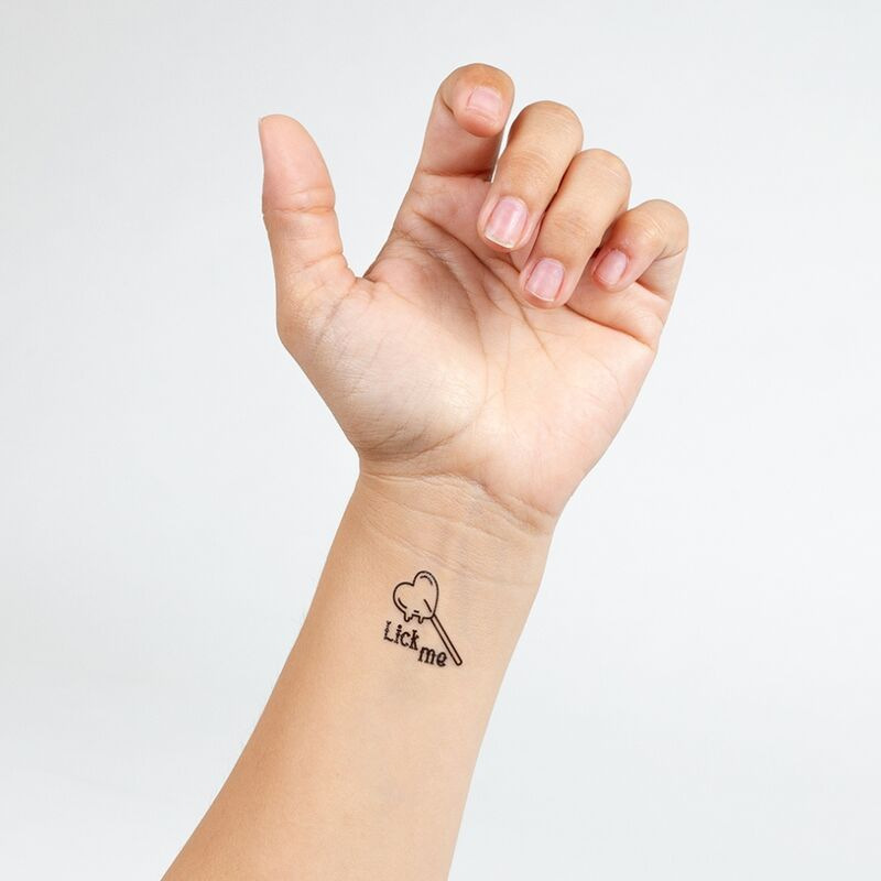 Secret play - set of 10 candy collection temporary tattoos 4