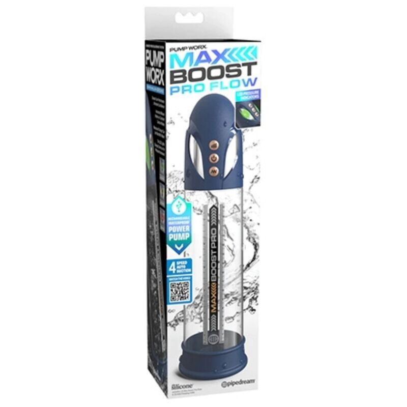 Pump worx - max boost pro flow blue vacuum pump 30.5 cm 2