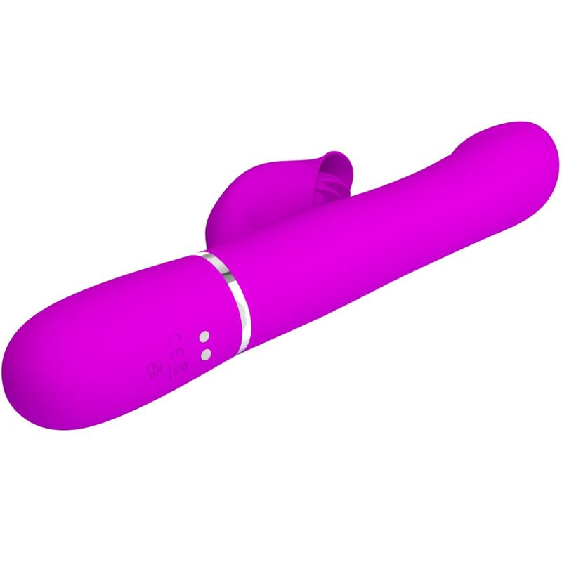 Pretty love - rabbit vibrator pearls violet 4