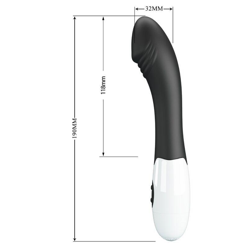 Pretty Love - Elemental G-Spot Vibrator 30 Modes Black