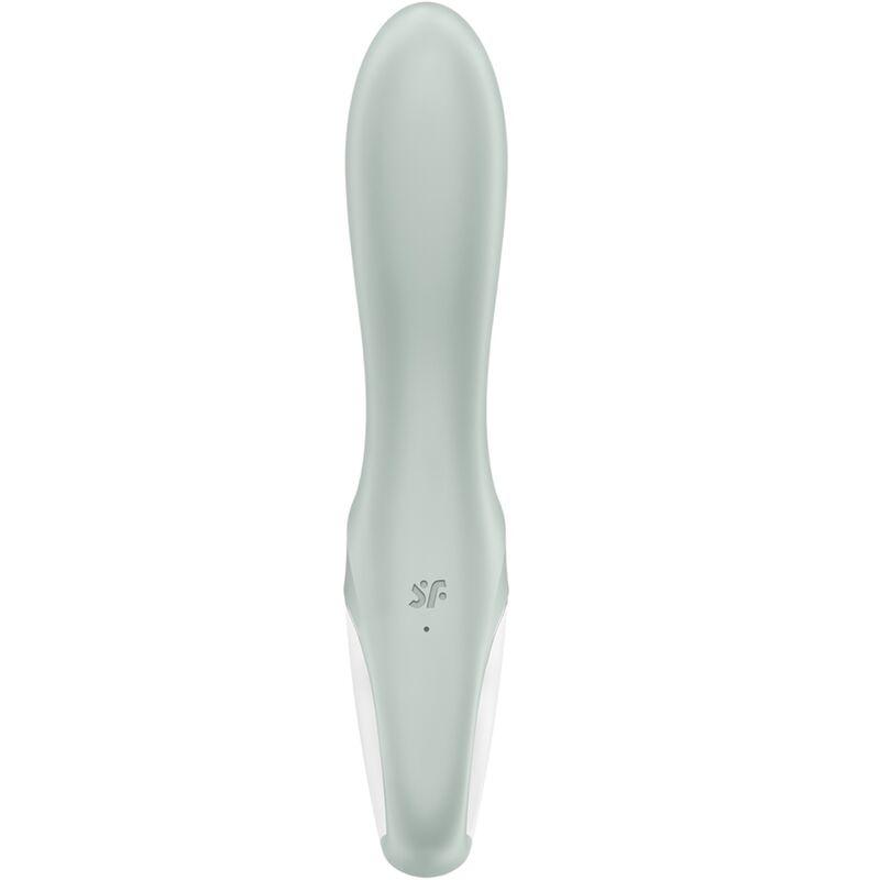 Satisfyer - air pump booty 3 inflatable anal vibrator greygreen 1