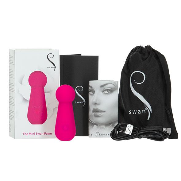 Swan Vibes - Mini Pawn Vibrator Pink