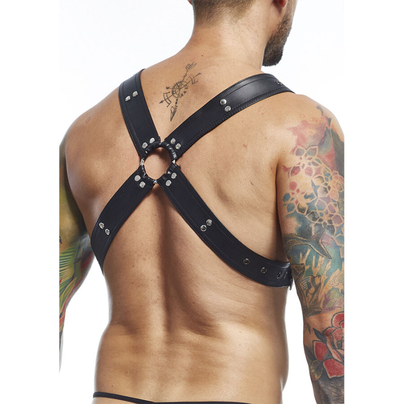 Mob - dngeon black harness belt one size x 4