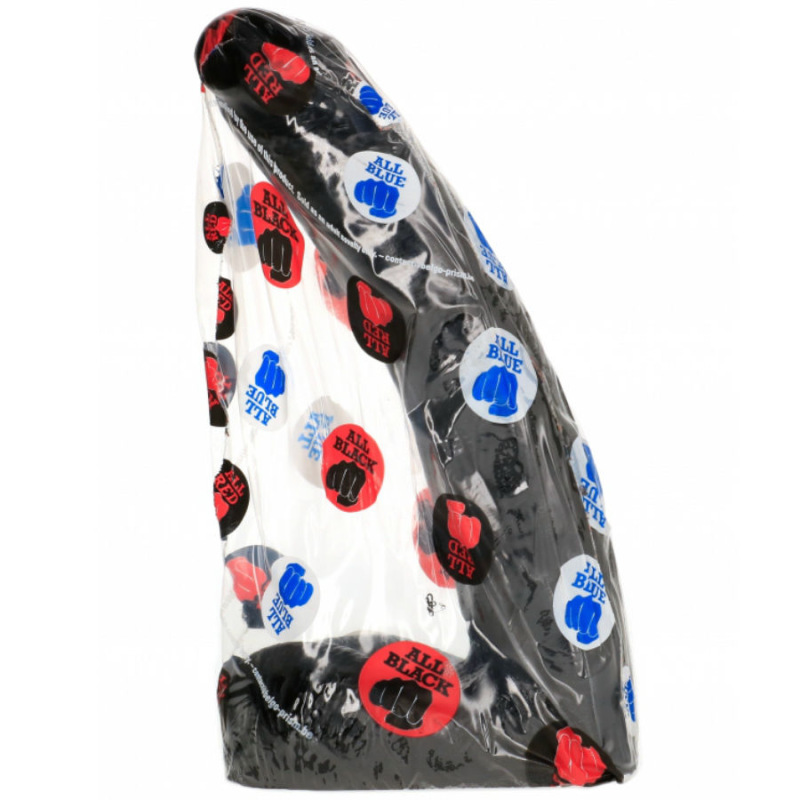 All black - dildo realistic 21 cm 2