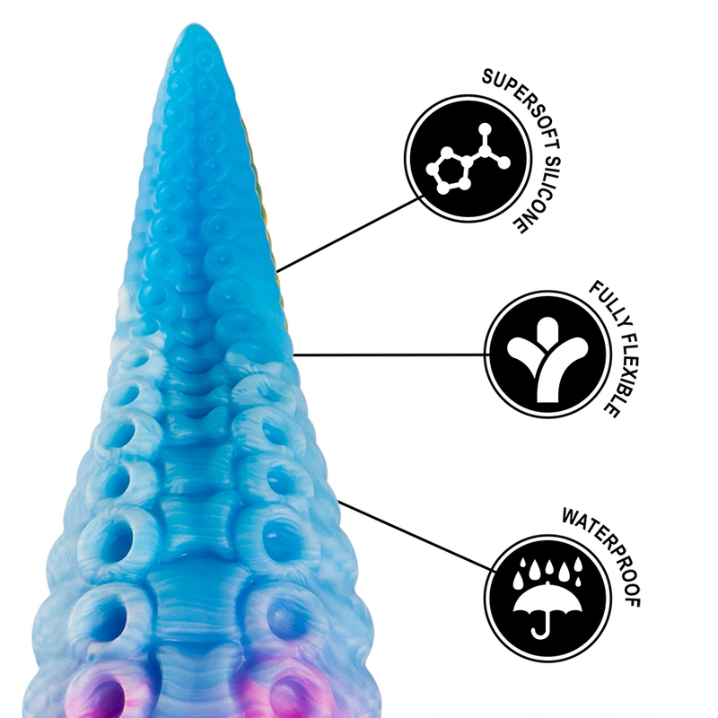 Epic - phorcys blue tentacle dildo small size 5