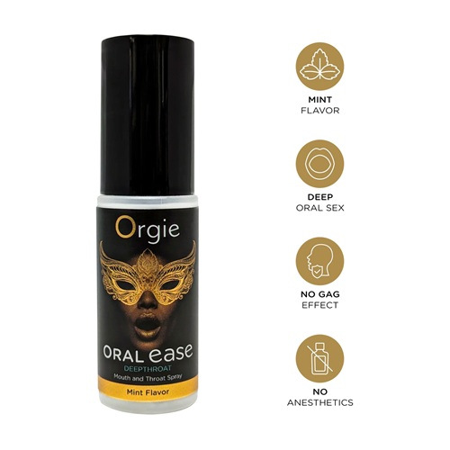 Orgie Oral Ease Mouth and Throat Spray 15ml 2