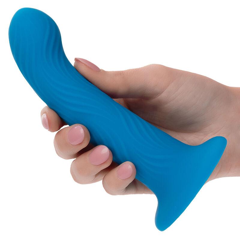 Calexotics - wave rider ripple anal plug blue 5