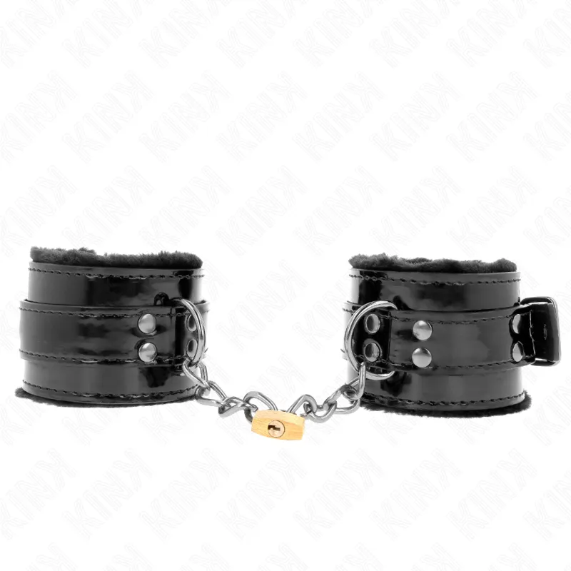 Kink - Light Wrist Restraints With A Copper Lock Adjusable 17-29 Cm X 5.5 Cm