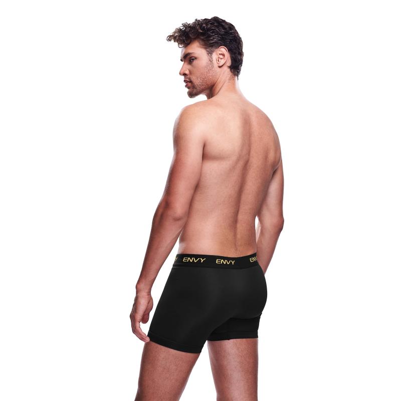 Envy - Mesh Long Boxer Black M/L