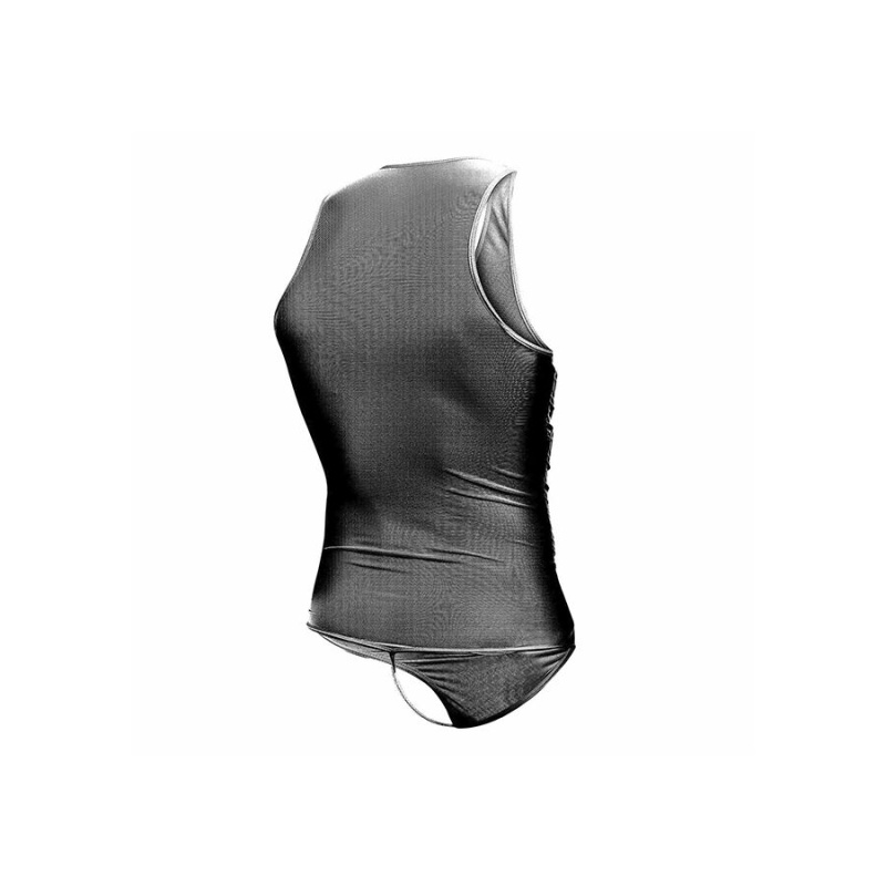 Mob - transparent black bodysheer size s/m 4