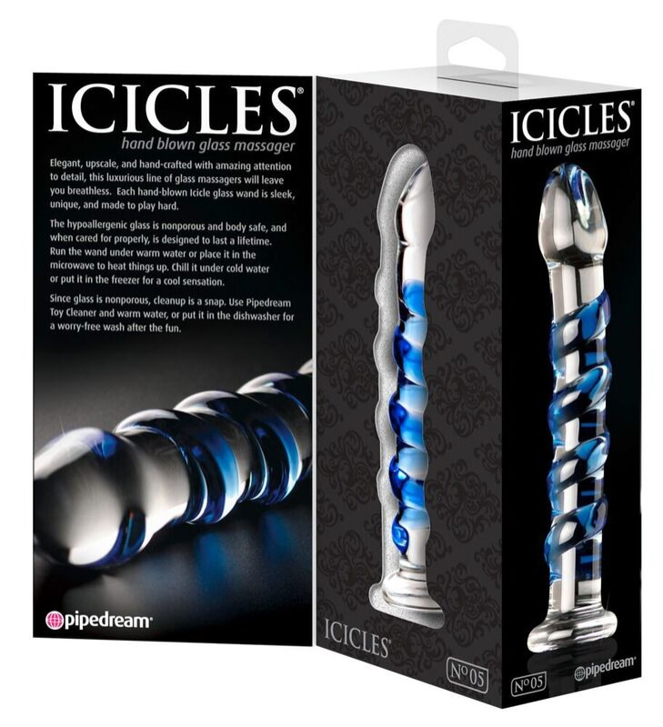 Icicles - n. 05 glass massager 5