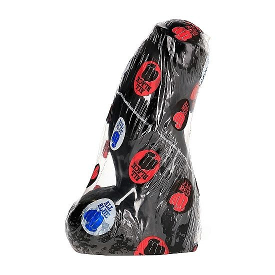 All black - realistic dong black 17 cm 2