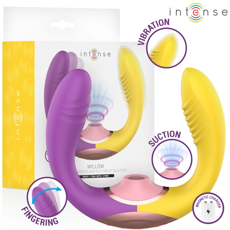 Intense - willow 3-in-1 suction and vibration stimulator 8