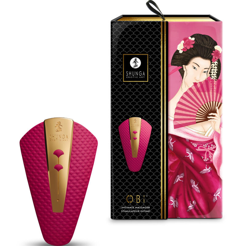 Shunga - obi intimate massager fuchsia 3