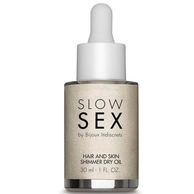 Slow Sex Hair And Skin Shimmer Dry Oil 30 Ml 1
