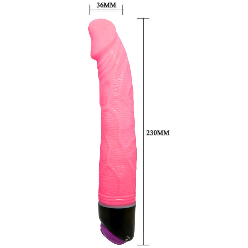 Baile - adour club realistic vibrator 23 cm pink 1