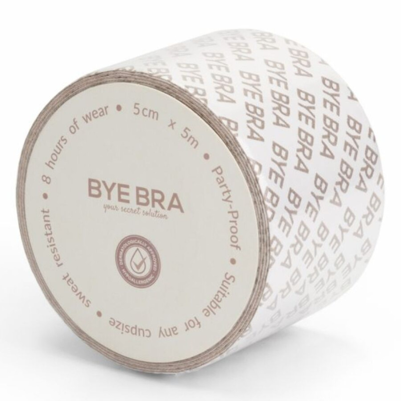 Bye-bra - body tape double sided double sided tape beige one size 5 x 500 cm 1