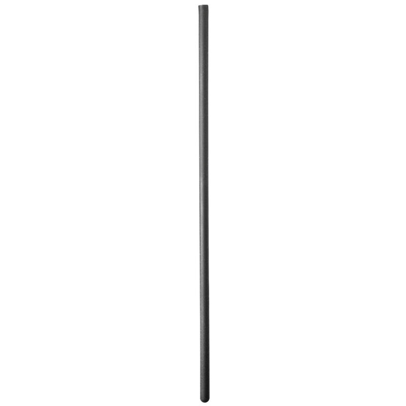 All black - 6mm urethral probe silicone