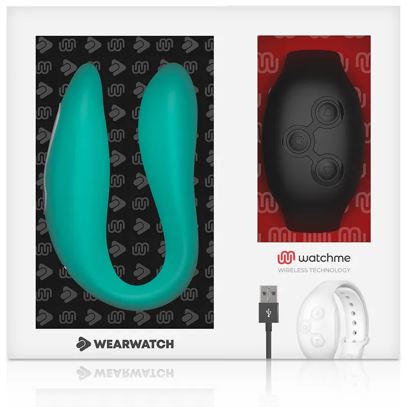 Wearwatch Dual Pleasure  Wireless Technology Watchme Aquamar 4