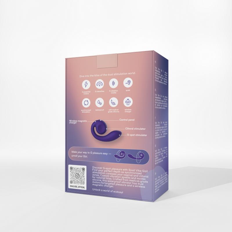 Snail Vibe - Gizi Vibrator Purple 7
