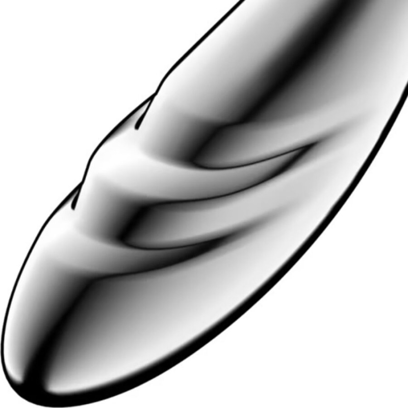 Satisfyer - pure gravity 3 stainless steel double-ended dildo 2