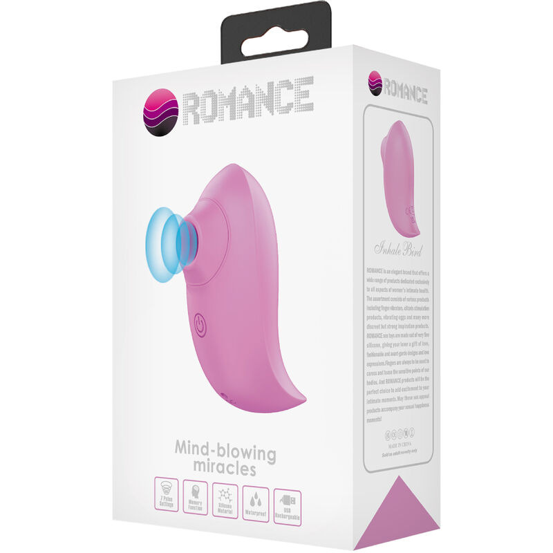 Romance - inhale bird mini suction cup with memory function 6