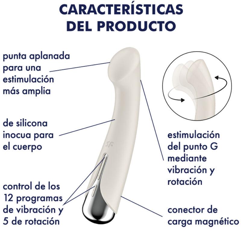 Satisfyer - Spinning G-Spot 1 Rotator Vibrator Beige