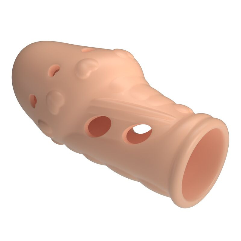 Pretty love - socker textured penis sleeve natural 7