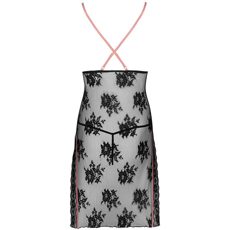 Livco Corsetti Fashion - Karonin Lc 90628 Shirt + Panty Black L/Xl