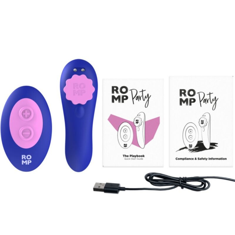 Romp - party magnetic vibrating silicone pantie with remote control 9