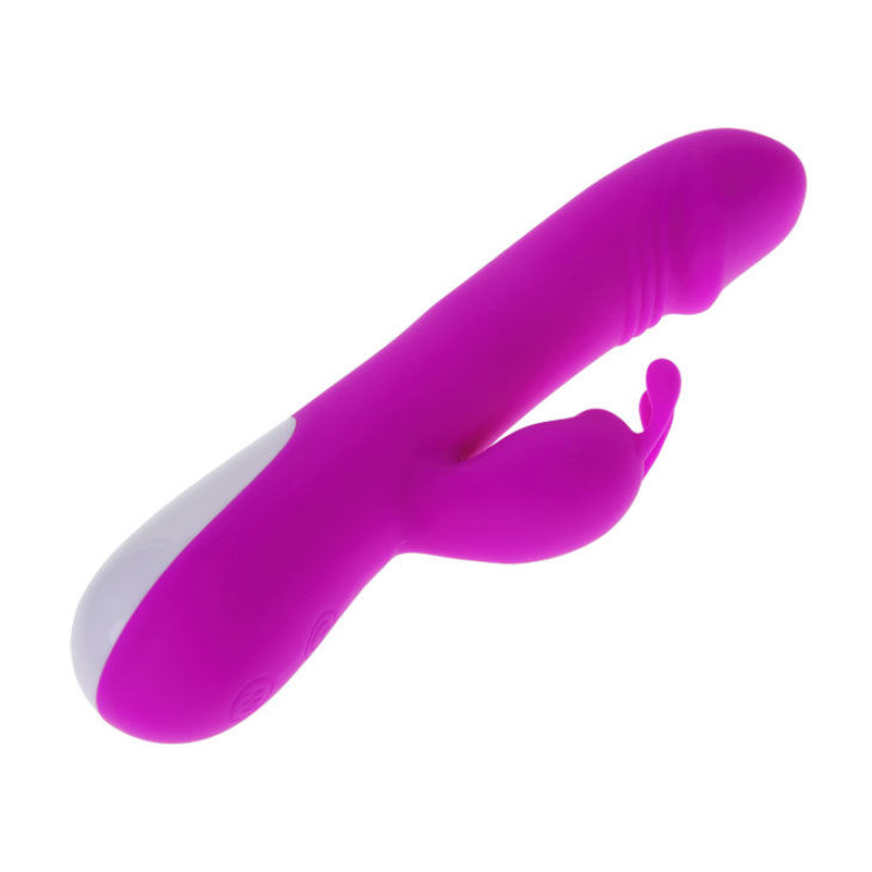 Pretty love - flirtation robert vibrator with clitoris stimulator 1