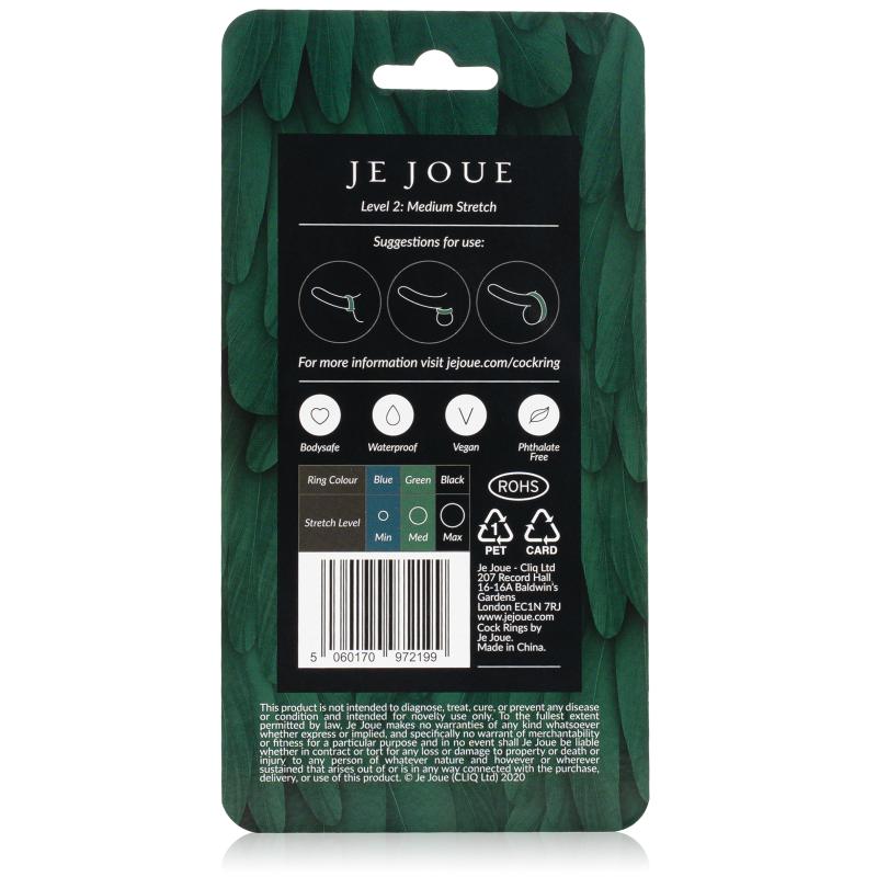 Je Joue - Silicone C-Ring Medium Stretch Green 1