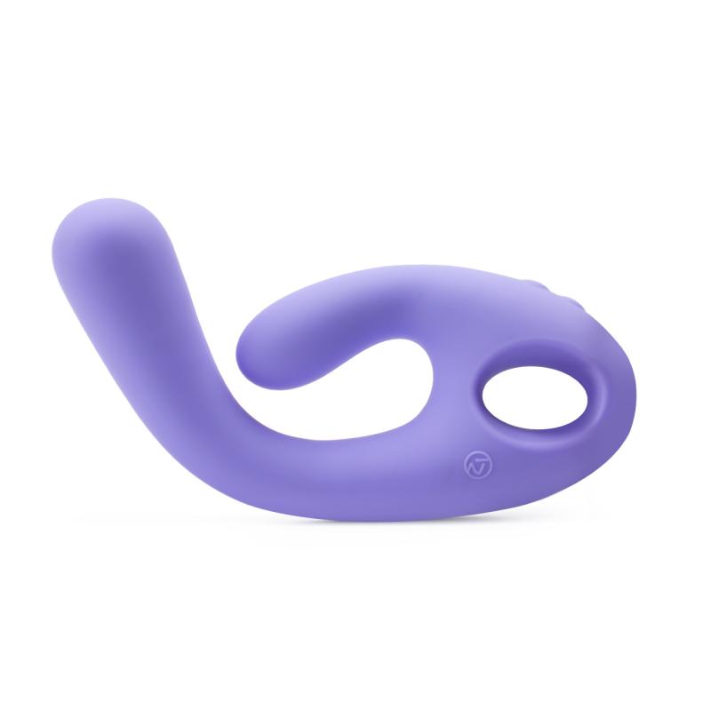 Nomi Tang - Flex Bi Bendable Dual Stimulation Vibrator Purple