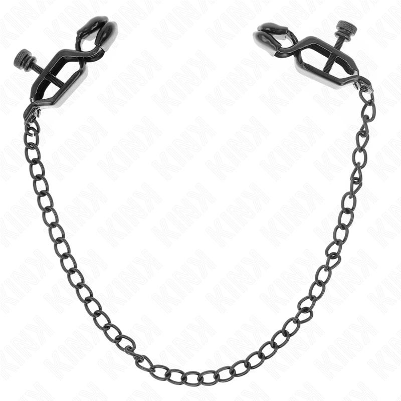 Kink - flat chain nipple clamps black 30 cm 3