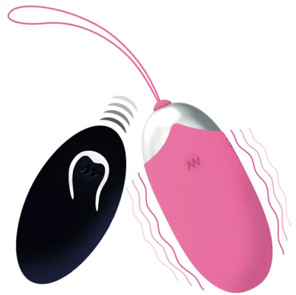 Intense Flippy Ii  Vibrating Egg With Remote Control Pink