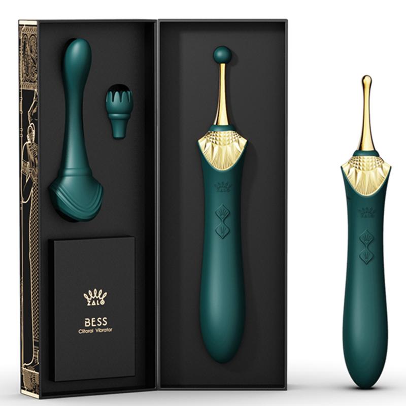 Zalo - Bess Vibrator Turquoise Green 9