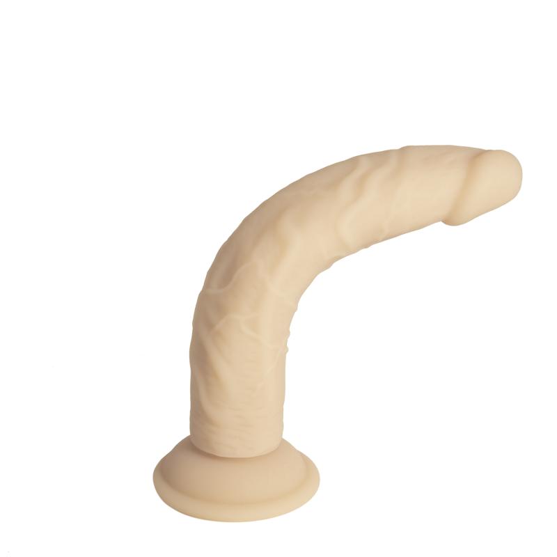 Naked Addiction - 22,8 Cm Silicone Bendable Dual Density Dildo Vanilla 1