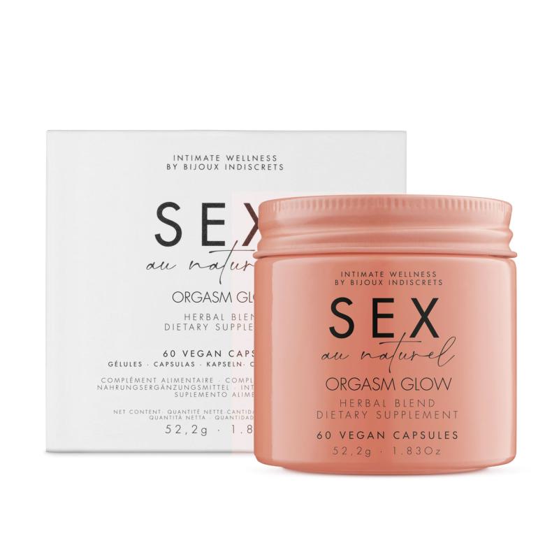 Bijoux Indiscrets - Sex au Naturel Orgasm Glow Food Supplement Capsules 60 pcs 4