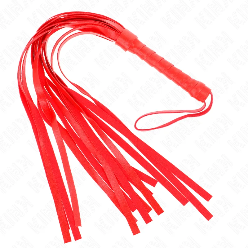 Kink - Simple Red Whip 45 Cm 3