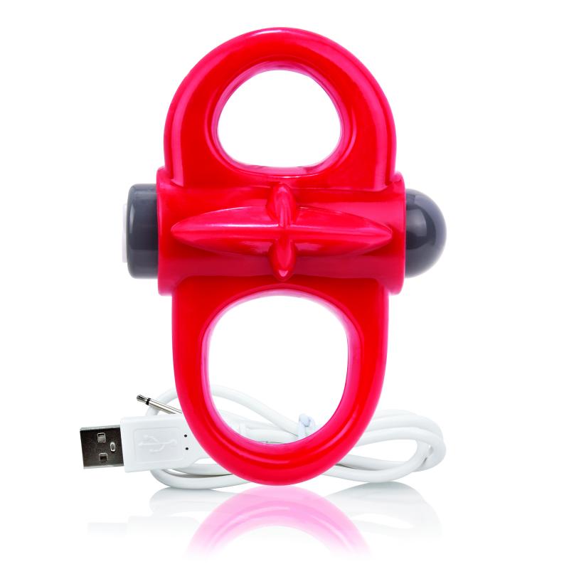The Screaming O - Charged Yoga Vibe Ring Red