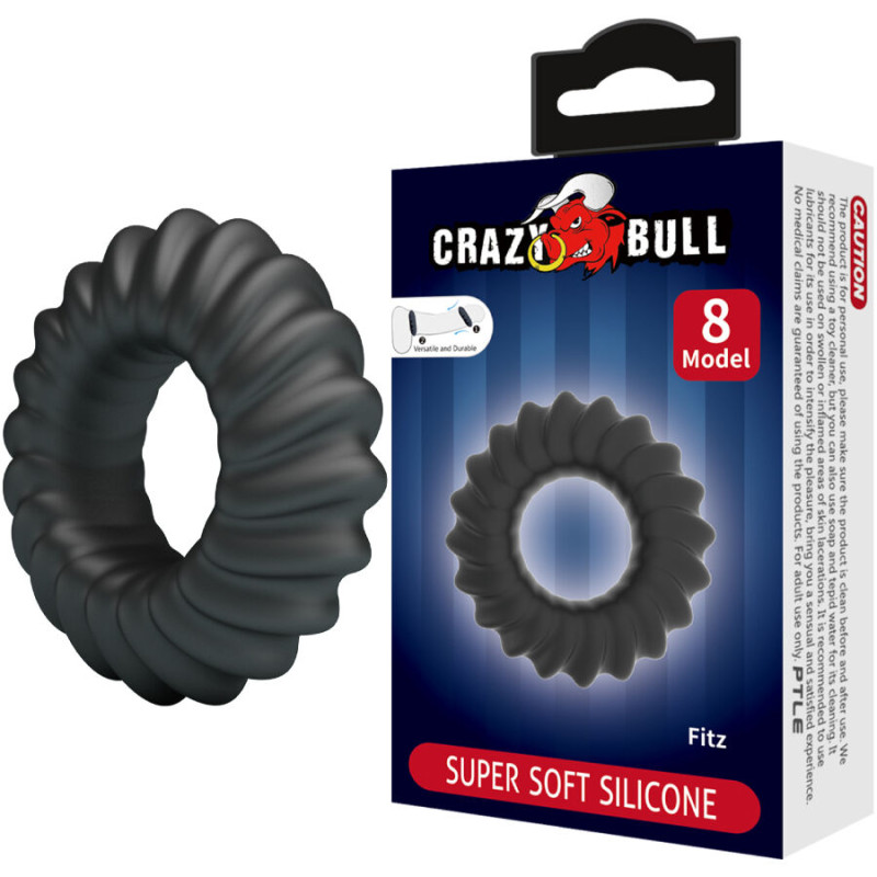 Crazy bull - fitz silicone ring model 8